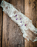 Amethyst Tapered Baguette Facet, 3x3x2mm
