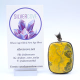 Bumble Bee Jasper Pendant
