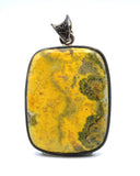 Bumble Bee Jasper Pendant