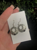 Pink Tourmaline in Sterling Silver Earrings (3.2 g)