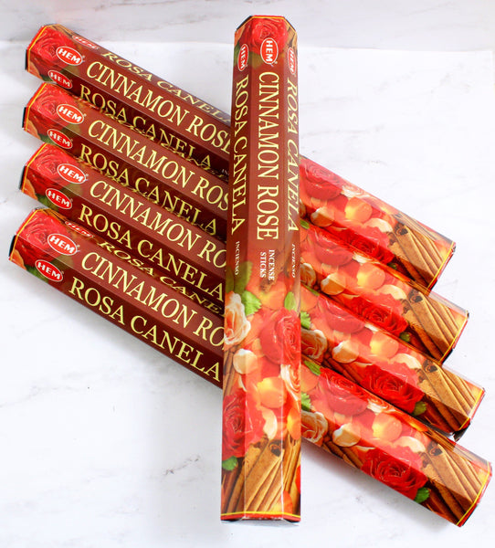 Cinnamon Rose Incense Sticks
