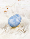Blue Calcite Eggs (Various)