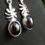 Pink Tourmaline in Sterling Silver Earrings (3.2 g)