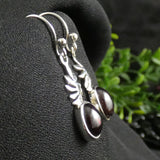 Pink Tourmaline in Sterling Silver Earrings (3.2 g)