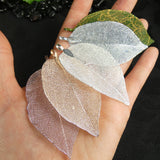 Silver Plated Leaf Pendant (various)