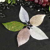 Silver Plated Leaf Pendant (various)
