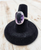 Faceted Amethyst Ring