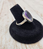 Faceted Amethyst Ring