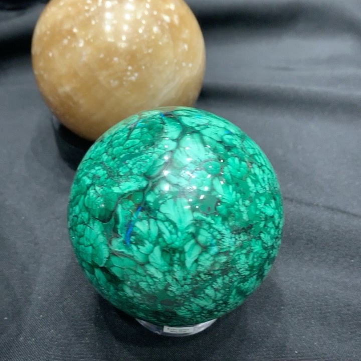Gemstone spheres this weekend at...