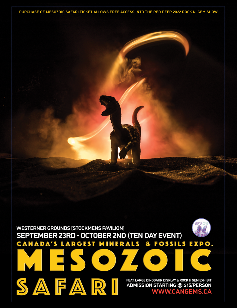 Red Deer's Mesozoic Safari Sept 23 - Oct 2, 2022