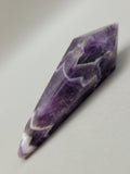 Chevron Amethyst Wand