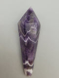 Chevron Amethyst Wand