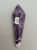 Chevron Amethyst Wand