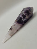Chevron Amethyst Wand