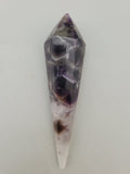 Chevron Amethyst Wand