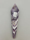 Chevron Amethyst Wand
