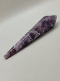 Chevron Amethyst Wand