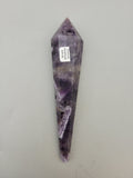 Chevron Amethyst Wand