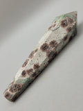 Green Flower Jasper (Flower Rhyolite) Wand