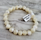 Mother of Pearl Stretch Bracelet