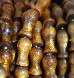 Golden Coral Bead Strand