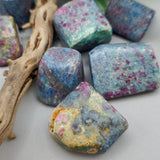 Ruby, Fuchsite & Kyanite Tumbles