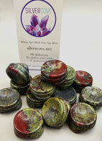 Dragon Blood Jasper Sphere Stand
