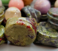 Dragon Blood Jasper Sphere Stand