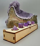 Amethyst Sacred Geometry Set with Case