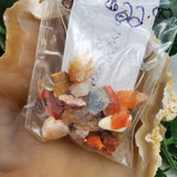 Fire Opal Raw Pieces in Bag