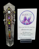Quartz Chakra Wand (Double Terminated)