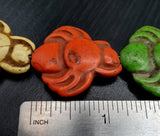 Dyed Magnesite Spider Bead Strand (Dyed)❤️