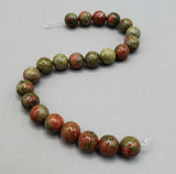 Unakite Bead Strand <3