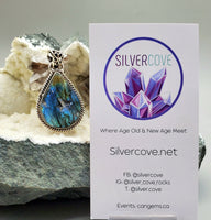 Labradorite in Sterling Silver Pendant