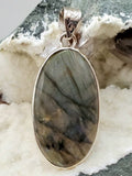 Labradorite in Sterling Silver Pendant