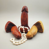 Penis Ash Tray Teak Wood Carvings