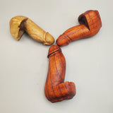 Penis Ash Tray Teak Wood Carvings