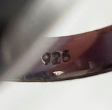 Canadian Rossmanite in .925 Sterling Silver Ring (size 6.5)