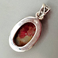 Petrified Wood Pendant (.925 Sterling Silver)