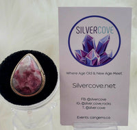 Canadian Rossmanite in .925 Sterling Silver Ring (size 6.75)