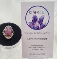 Canadian Rossmanite in .925 Sterling Silver Ring (size 8.5)