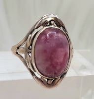 Canadian Rossmanite in .925 Sterling Silver Ring (size 8.5)