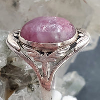 Canadian Rossmanite in .925 Sterling Silver Ring (size 8.5)