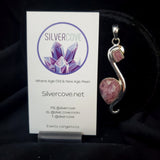 Canadian Rossmenite Pendant set in .925 Sterling Silver