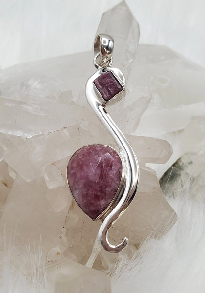 Canadian Rossmenite Pendant set in .925 Sterling Silver
