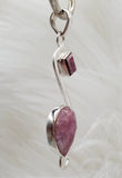 Canadian Rossmenite Pendant set in .925 Sterling Silver