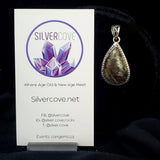 Canadian Staurolite And Garnet Pendant (in .925 Sterling Silver)