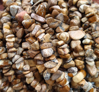 Picture Jasper Chip Bead Strands