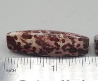 Rhyolite Brick Bead Strands