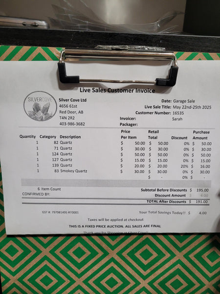 16535 Garage Sale 2025 Live